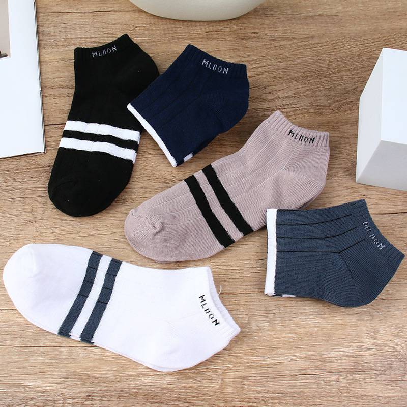 Stripe Unisex Shorts Socks
